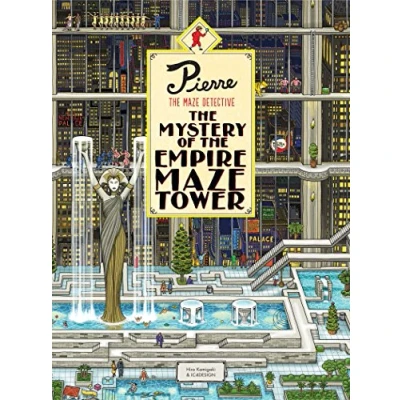 Bild av Pierre the Maze Detective: Mystery of Empire Tower: (Maze Book for Kids, Adventure Puzzle Book, Seek and Find Book): 1