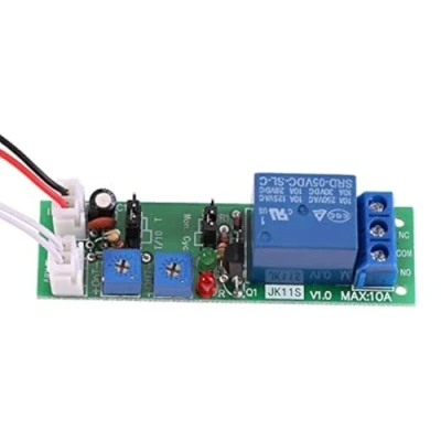 Bild av Akozon Timer Module, On/Off Switch Relay Module with Adjustable Cycle Delay DC 5V 12V 24V (DC5V, 0 24h)