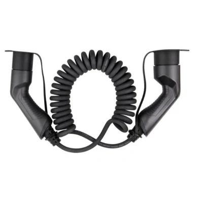 Bild av Deltaco E Charge cable type 2 3 phase 16A Spiral 3M/5M