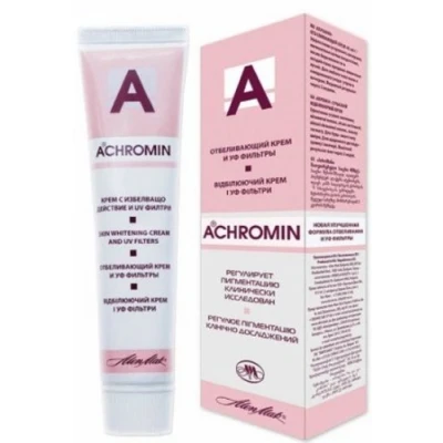 Bild av Achromin Skin Whitening Cream for Dark Spots, Age Spots and Post Pregnancy Brown lappar, 2 x 45 ml (saver pack)