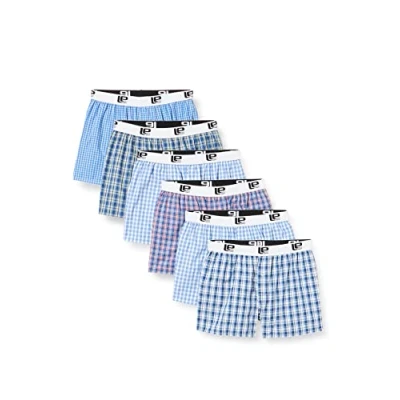 Bild av Lower East Amerikanska boxershorts med resår i midjan, Herr, Business (6 pack), 4XL