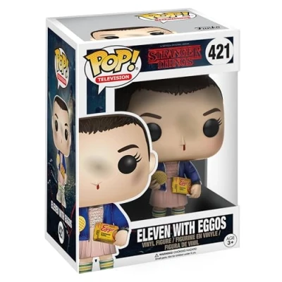 Bild av Funko POP! Television: Stranger Things Eleven (Eggos) 1/6 Odds för Rare Chase Variant Samlarobjekt Vinyl Figur Presentidé Officiell Merchandise Leksaker Barn &amp; Vuxna TV Fans