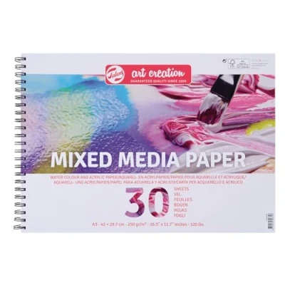 Bild av Talens Art Creation Mix Media papper Din A3, 250 g/m², 30 blad