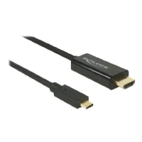 Bild av Delock Extern videoadapter Parade PS171 USB C HDMI svart detaljhandel