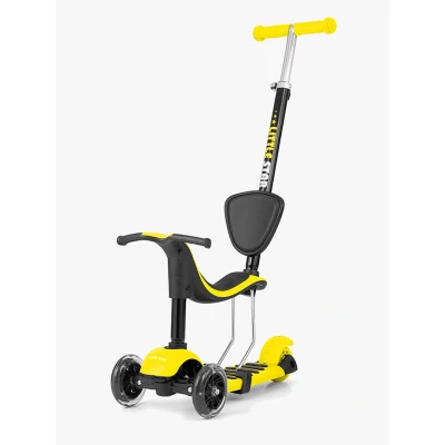Bild av Milly Mally Little Star Gåbil/Scooter 3 in 1, Gul