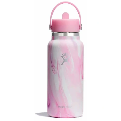 Bild av Hydro Flask 32oz / 946ml Wide Mouth + Flex Straw Cap Jelly LTD Water bottle