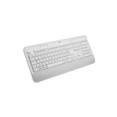 Bild av Logitech Signature K650 Comfort Full Size Trådlöst Tangentbord med Handledsstöd, Franska AZERTY Vit