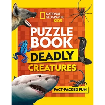 Bild av Puzzle Book Deadly Creatures: Brain tickling quizzes, sudokus, crosswords and wordsearches
