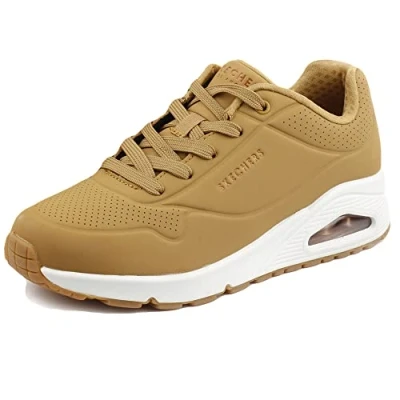 Bild av Skechers UNO Sneakers, Storlek: 40, Brown leopard Förstklassig skinnimitation