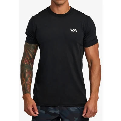 Bild av RVCA Svent HAUT Tshirt med print, Storlek: Small, Black