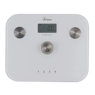 Bild av Ardes AR2PPBFM ACTIVA Digital personvåg Utan Glas Batteri NO Fleece Vikt Max 150 kg