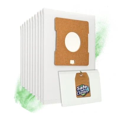 Bild av 10 dammsugarpåsar kompatibla med AmazonBasics dammsugare 3l komp., Amazon Basics W11, Swirl Y101, Menalux 4000, VCB43B1 70EU4