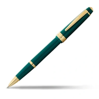 Bild av Cross Bailey Light Rollerball (linjebredd F, skrivfärg: svart, inkl. presentförpackning) grönlack med guldfärgade beslag, 1 styck (1 pack)