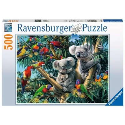 Bild av Ravensburger pussel 14826 Koalor i trädet 500 bitar för vuxna och barn från 10 år, med djurmotiv