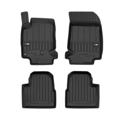 Bild av FROGUM proLine 3D 3D409828 Set med golvmatta gummi fram och bak 4 svart Skräddarsytt CITROËN: C4 III Hatchback