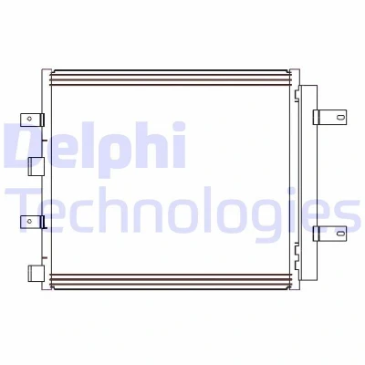 Bild av Kondensor, klimatanläggning DELPHI CF20241