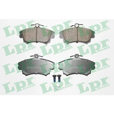 Bild av LPR 05P711 Jeu de plaquettes frein avec vis/boulons VOLVO: V40 Break, S40 I, MITSUBISHI: Colt 6, Carisma 5 portes, VI CZC Cabriolet