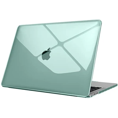 Bild av Fintie Skal kompatibelt med MacBook Pro 13 (2016 2022) A2338(M2/M1)/A2289/A2251/A2159/A1989/A1706/A1708, ultratunt hårt skyddsskal, nattgrön