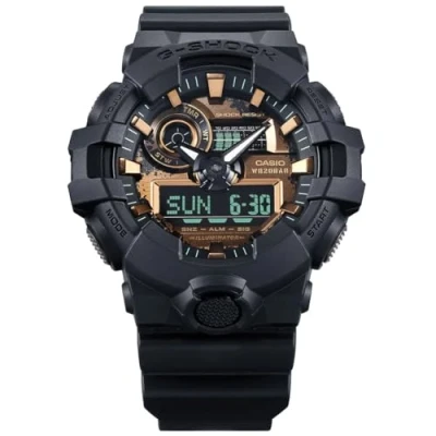 Bild av Casio G Shock Analog Digital Rust Series Bracelet en résine Quartz GA 700RC 1A 200M Montre pour homme