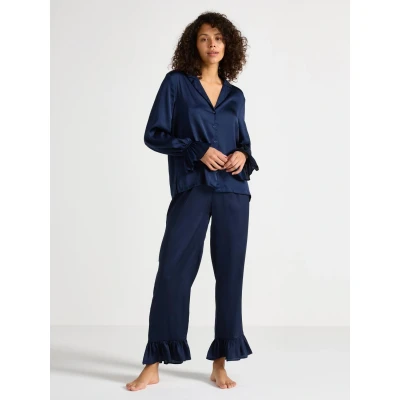 Bild av Lindex Pyjamasbyxor, Storlek: 40/42, Navy