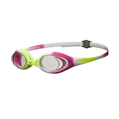 Bild av arena Spider JR Simglasögon för barn, Kinder Schḷbrille JR, Lime/Fuchsia/Vit klar, en storlek