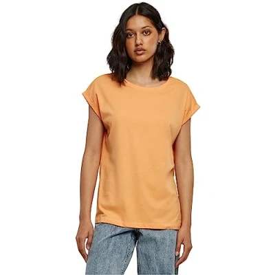 Bild av Urban Classics Extended Shoulder Tshirt bas, Storlek: Small, Papaya