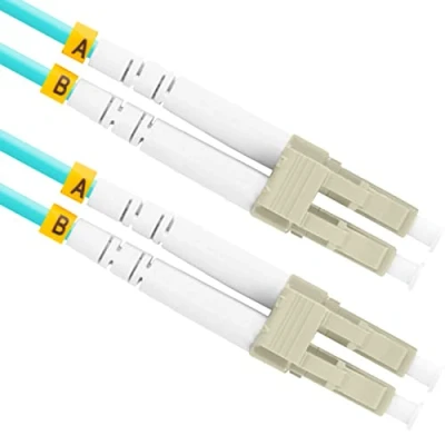 Bild av lanberg LATIGILLO FIBER 1M MULTI LC/UPC DUPLEX OM3 50/125 LSZH BLÅ