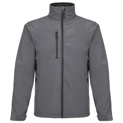 Bild av Fort Selkirk Softshelljacka Grå, marinblå eller svart jacka fleecejacka herr fleece för män arbetskläder bekväm arbetsjacka softshelljackor män, 3XL