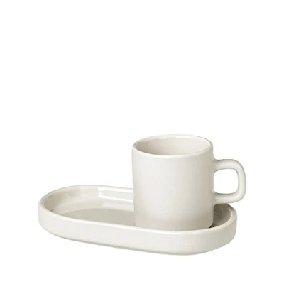 Bild av Blomus Set of 2 Espresso Cups 4 pcs. Pilar Mugg Moonbeam H: 6 x W: 7,5 Ø: 5 cm, V: 50 ml