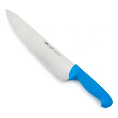 Bild av Arcos Series 2900 kockkniv blad nitrum rostfritt stål 30 cm handtag polypropen blå färg
