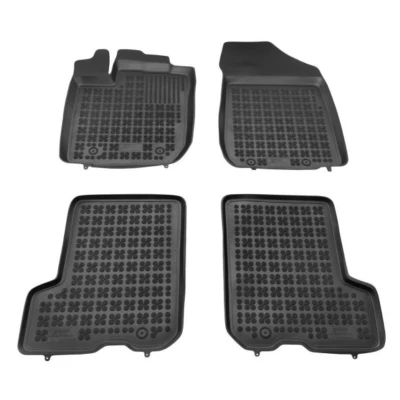 Bild av REZAW PLAST 202406 Ensemble de tapis sol Caoutchouc avant et arrière noir LEXUS: IS 2