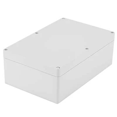 Bild av Akozon Kopplingsbox, 230 x 150 85 mm vattentålig vit plasthölje projektfodral gör det själv kopplingsbox