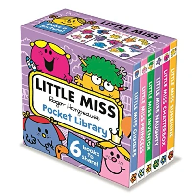 Bild av Little Miss: Pocket Library: Six board books for toddlers to enjoy