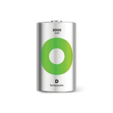 Bild av GP Recyko NiMH 3000mAh D 2&#039;s Paper Box Green