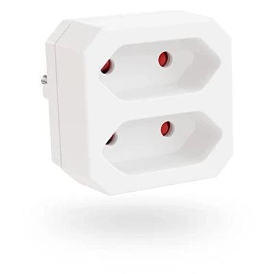 Bild av greate eluttag med Max 1 100 W flera uttag dubbla elkontakt