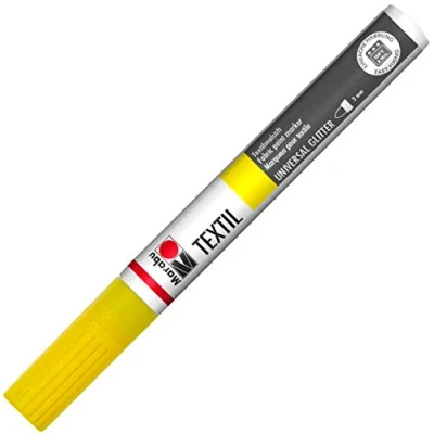 Bild av Marabu 01190003519, Gul, Blandade färger, Rund, 3 mm, Tyg, 1 styck