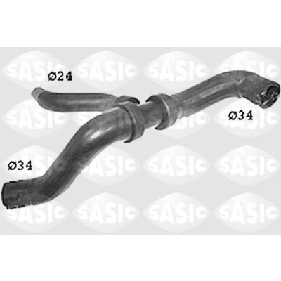 Bild av SASIC SWH6625 Durite De Refroidissement gauche inférieur FIAT: Punto II 3/5 portes