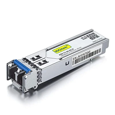 Bild av 1G SFP LX LC Singlemode Module 10km, 1000Base Mini Gbic Transceiver Compatible for Cisco GLC LH SMD, Meraki, Ubiquiti UniFi UF SM 1G, Mikrotik, Netgear, D Link, TP Zyxel and more