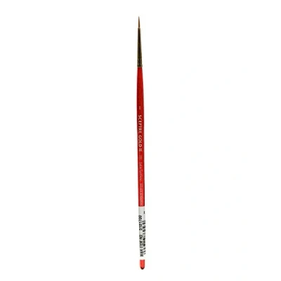 Bild av Winsor &amp; Newton 5181700 Sceptre Gold II Artiler Aquarellpensel med hög färgbärningskapacitet och utmärkt hoppkraft, serie 101 rundpensel, kort penna, Nr0 1,2 mm