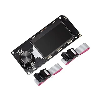 Bild av WANGCL Mini12864 LCD grafisk smart display kontrollkort med adapter och kabel för Ender 3 Prusa i3 3D skrivare RAMPS 1.4 RepRap VORON 2.4