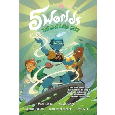 Bild av 5 Worlds Book 5: The Emerald Gate: (A Graphic Novel)