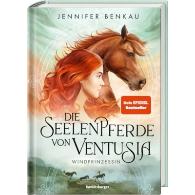 Bild av Die Seelenpferde von Ventusia, Band 1: Windprinzessin (Dein SPIEGEL Bestseller, abenteuerliche Pferdebuch Fantasy ab 10 Jahre)