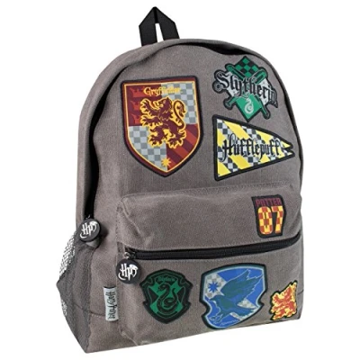 Bild av Harry Potter väska I Kids Hogwarts skolväska Gryffindor Slytherin Hufflepuff Ravenclaw ryggsäck för pojkar och flickor, Flerfärgad, en storlek