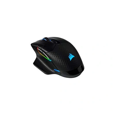 Bild av Corsair DARK CORE RGB PRO, Wireless FPS/MOBA Gaming Mouse with SLIPSTREAM Technology, Black, Backlit LED, 18000 DPI, Optical