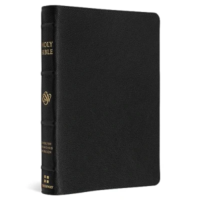 Bild av ESV Heirloom Bible, Alpha Edition: English Standard Version, Black, Goatskin, Bible: Compact Edition