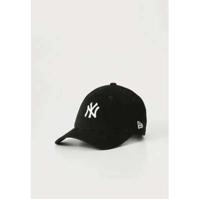 Bild av New Era MLB Svart unconstructed Keps York Yankees Corduroy 9TWENTY Black Dad Cap @ Hatstore