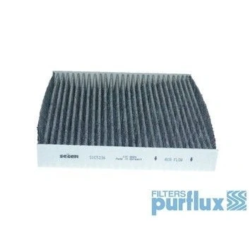 Bild av PURFLUX AHC371 Filtre d&#039;habitacle à charbon actif 194 186 31 ABARTH: 500 / 595 695 3/5 portes, 500C 595C 695C Cabriolet