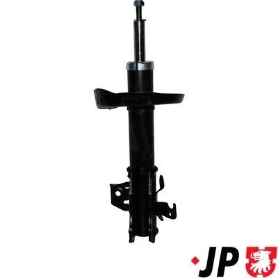 Bild av JP GROUP 3442100870 Amortisseur Essieu avant gauche Pression de gaz Système bitube Jambe suspension Goujon en haut HONDA: CIVIC 8 Hatchback