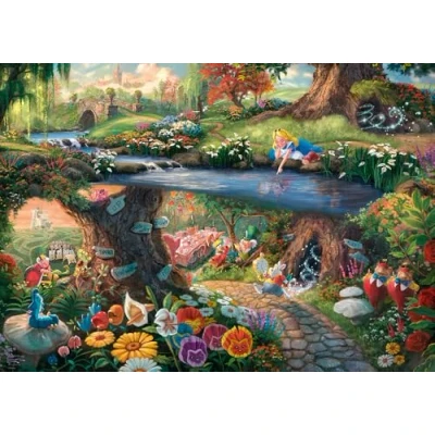 Bild av Schmidt, Thomas Kinkade: Disney Alice in Wonderland Puzzle 1000pc, Puzzle, Ages 12+, 1 Players