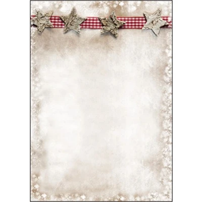 Bild av Sigel DP052 julmotiv papper &quot;Winter Chalet&quot;, A4, 90 gsm, 25 ark